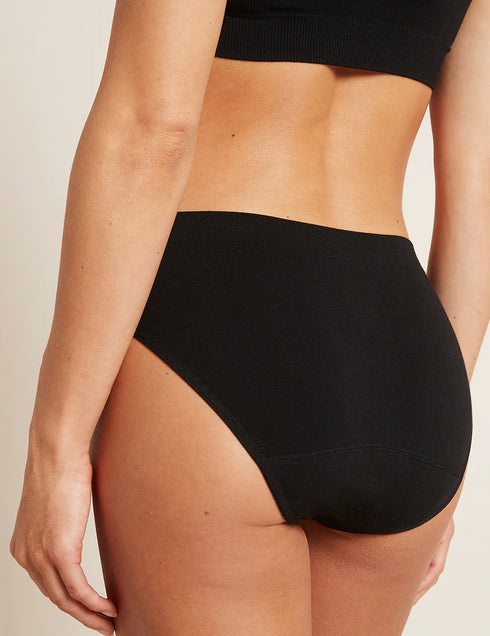 BOODY Woman Period Full Brief Light-Moderate Black S-Matakana Pharmacy
